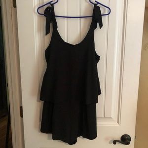 Super cute black romper